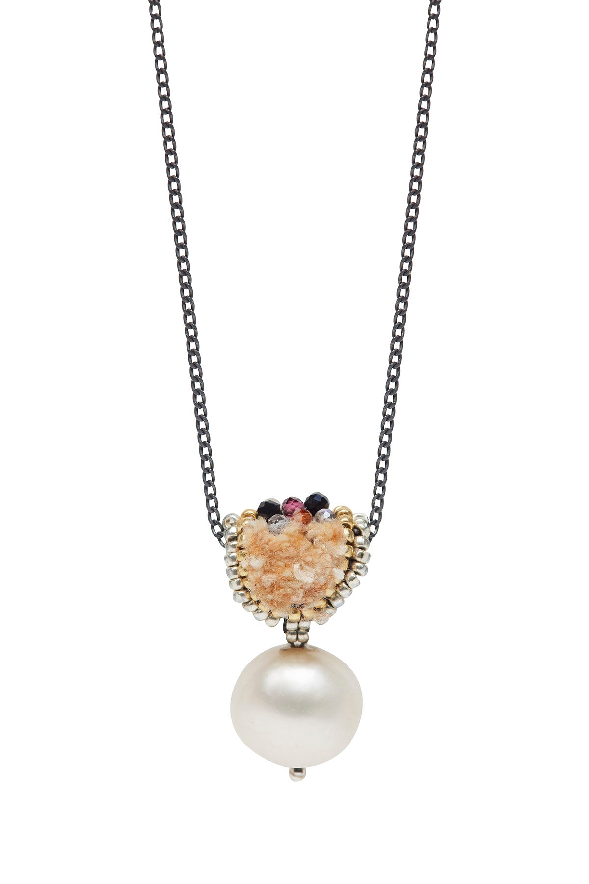 ISHI PENDENT NECKLACE PEARL