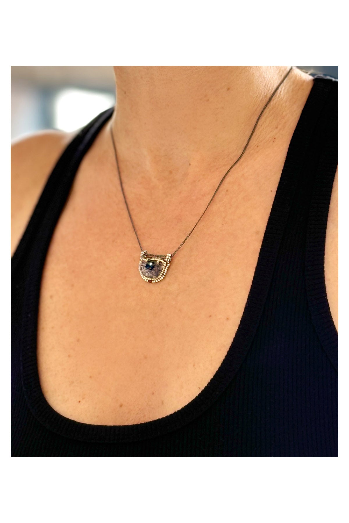 ISHI ARMBAND POLEN CREME UND LILA - Y3073 