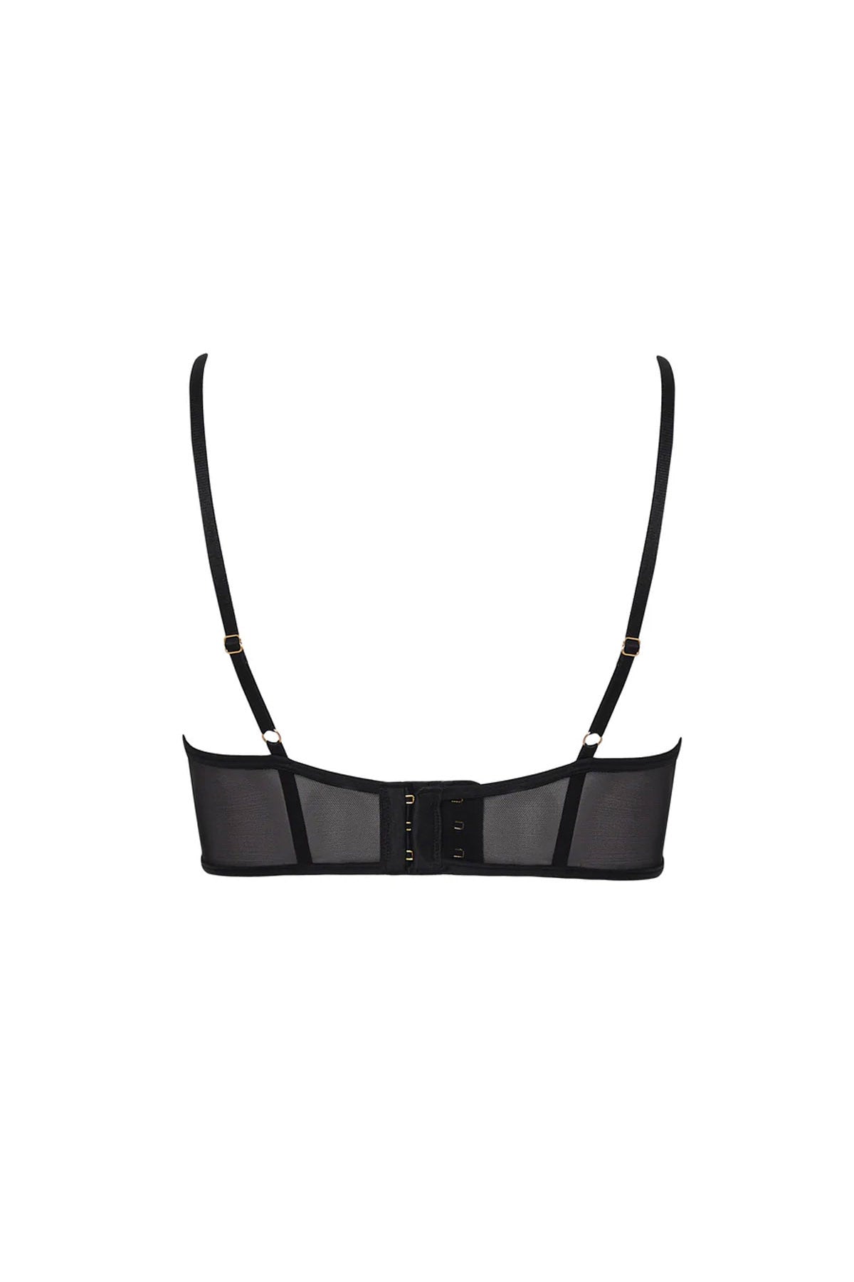 RAINE WIRED LONTIME BRA BLACK - KNUEFERMANN 