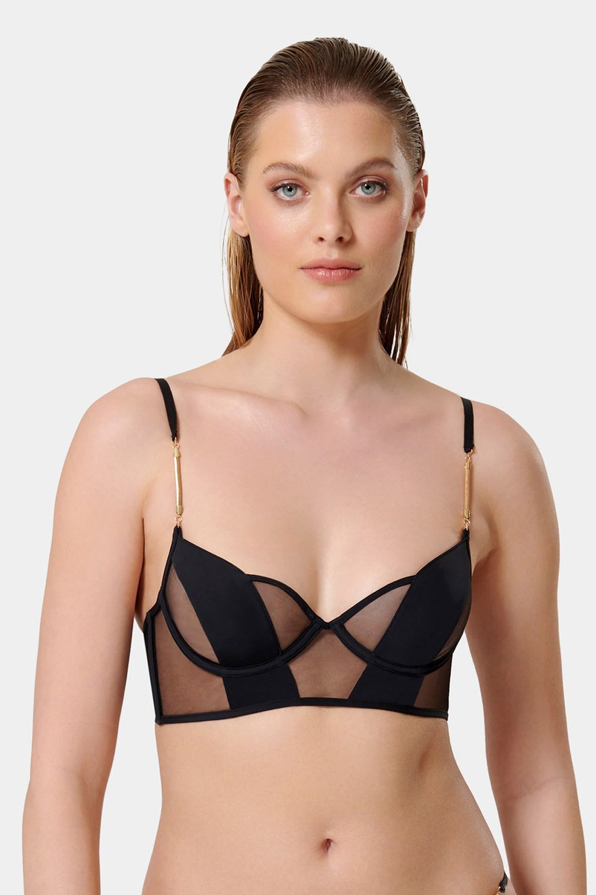 RAINE WIRED LONTIME BRA BLACK - KNUEFERMANN 