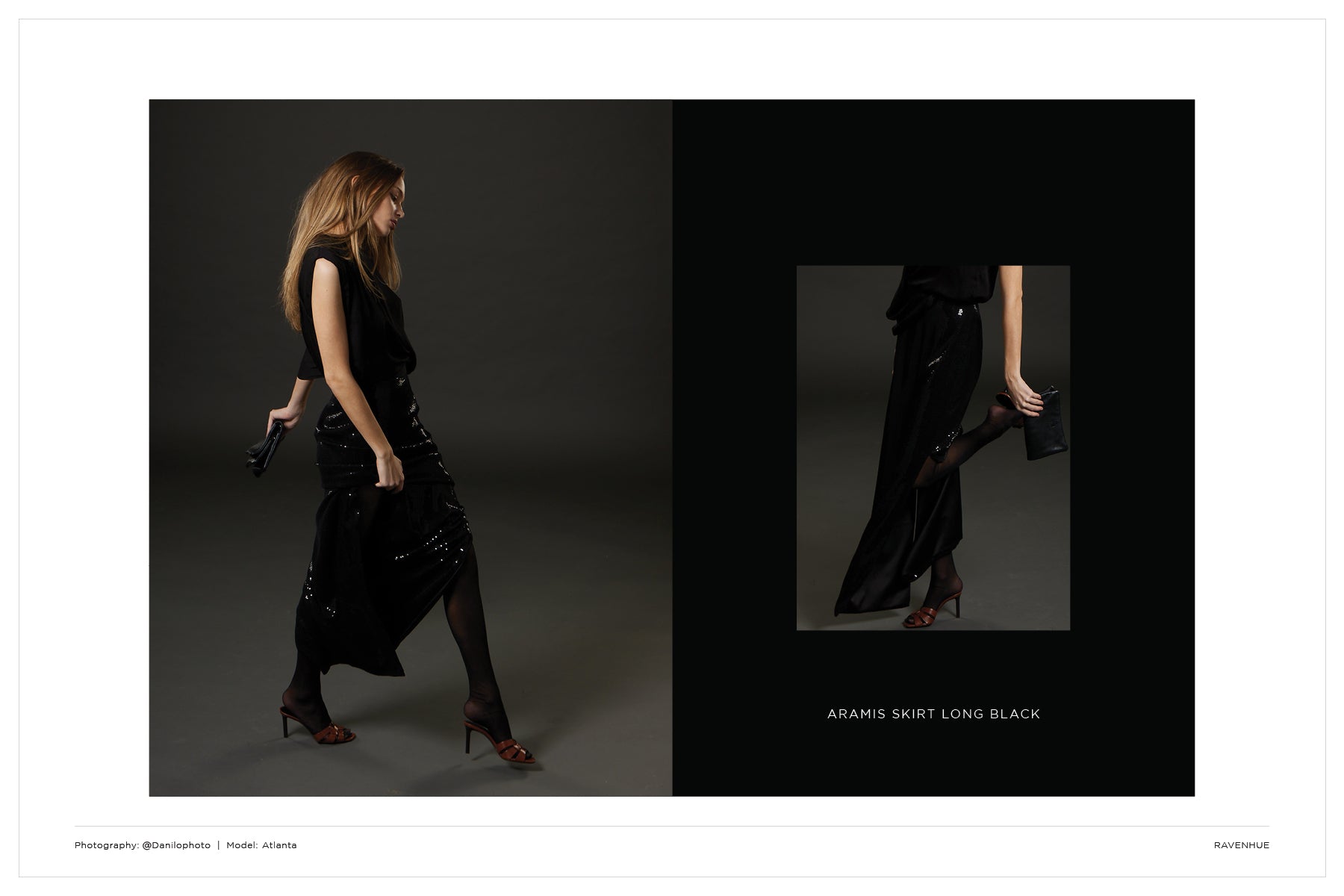 Ravenhue By Knuefermann Womens Designer Black Womens Skirt Aramis. Auckland womens designer fashion boutique