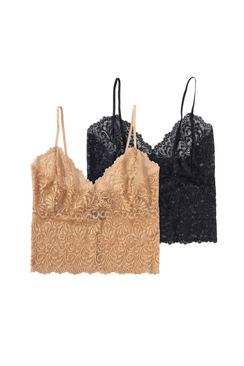 LACE CAMI GOLD