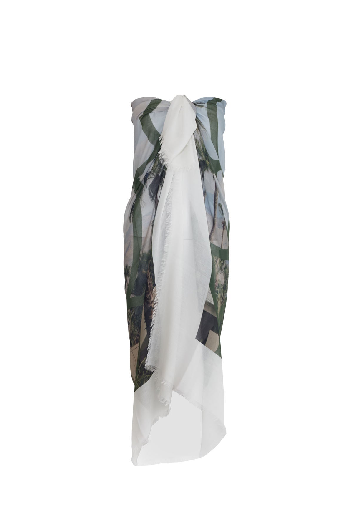 PALM SPRINGS LARGE SQUARE SCARF/SARONG