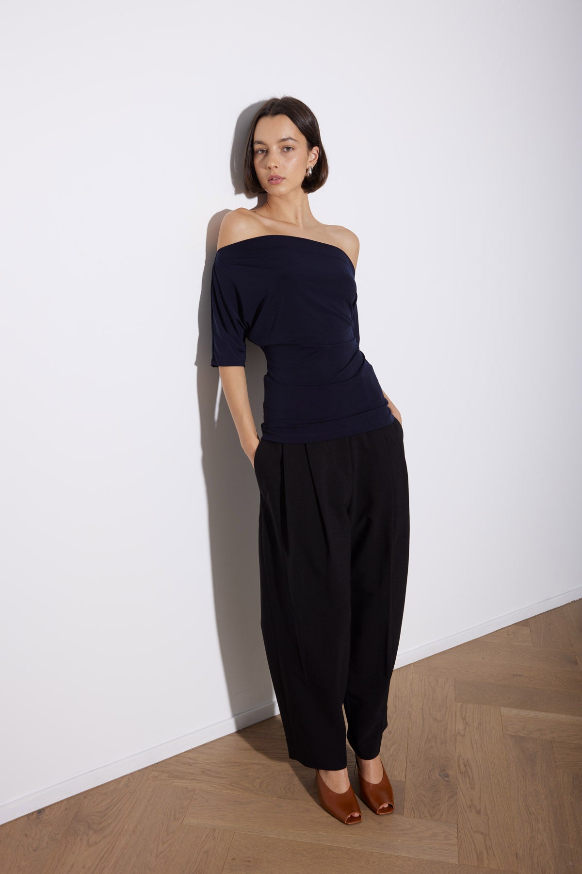 LOREN TOP NAVY - KNUEFERMANN 