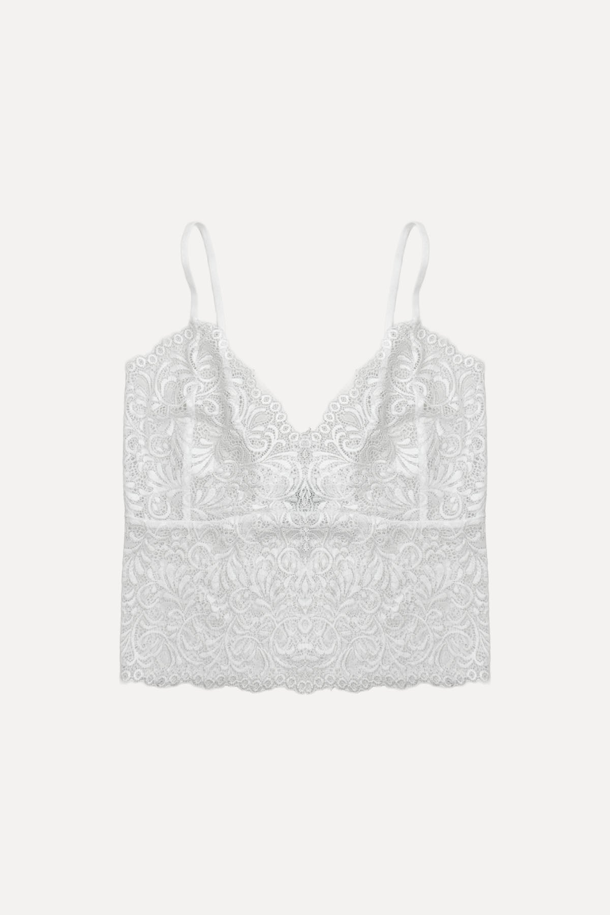 LACE CAMI WHITE