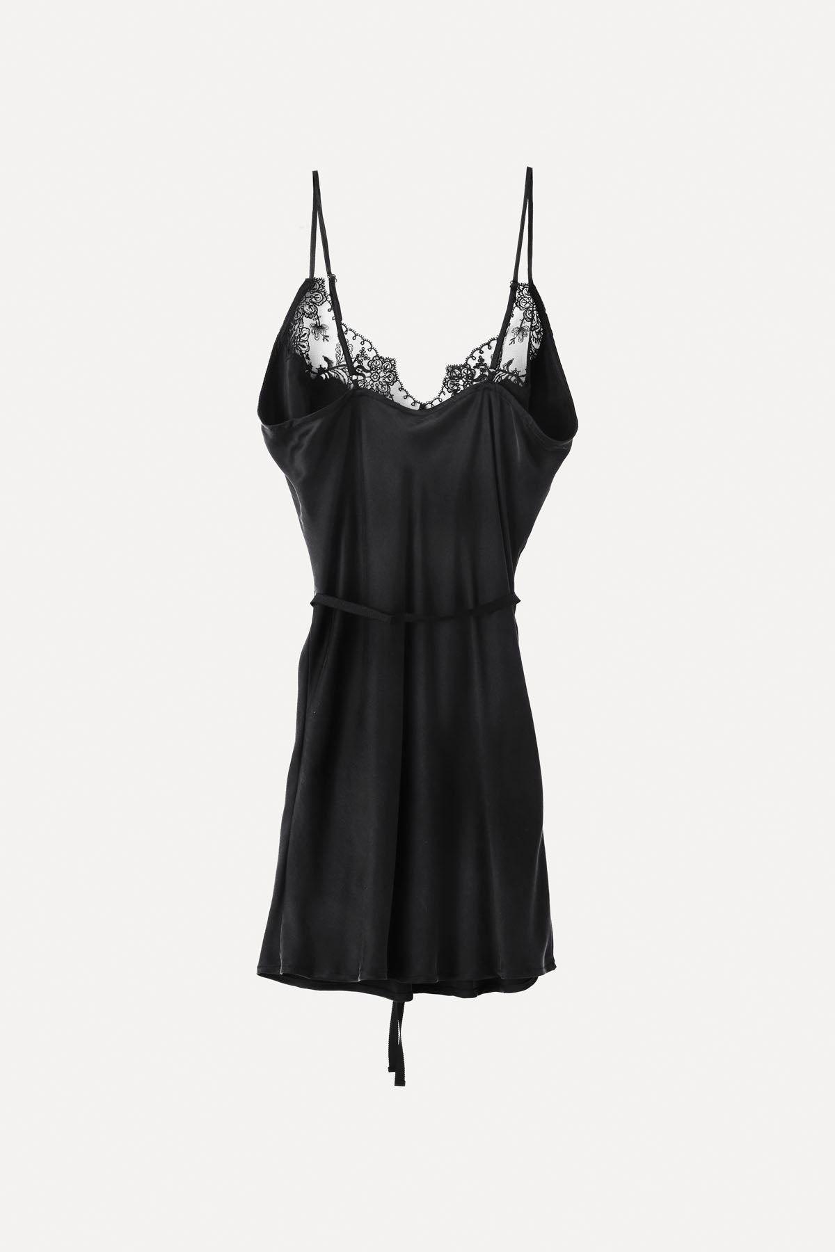 LACE CAMISOLE BLACK