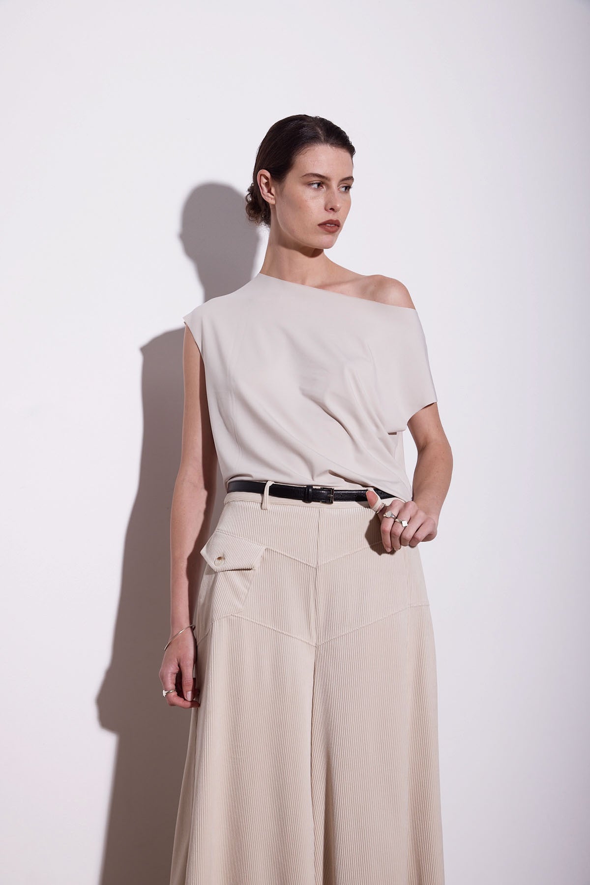 RETRO PALAZZO PANT SAND