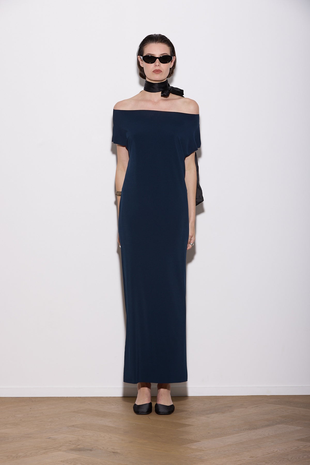 LASER T MAXI DRESS INK