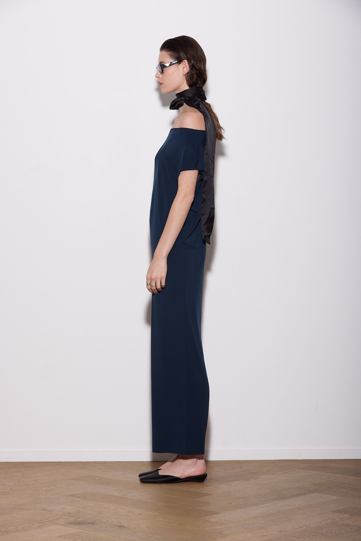 LASER T MAXI DRESS INK