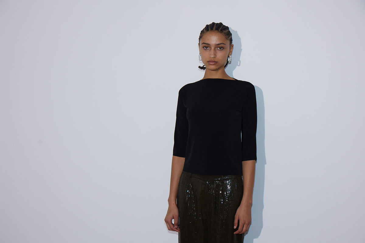 LAURENT PANT CROCODILE SEQUIN