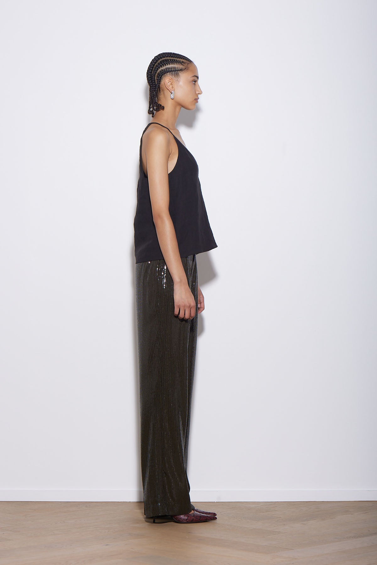 LAURENT PANT CROCODILE SEQUIN