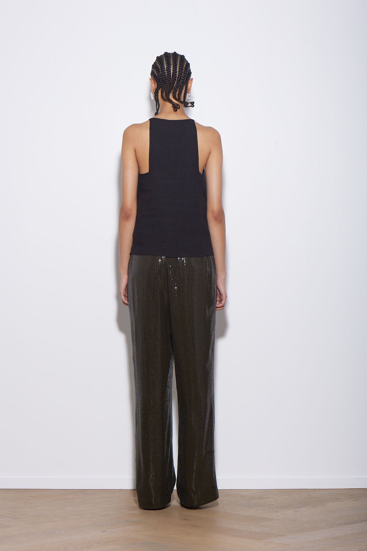 LAURENT PANT CROCODILE SEQUIN