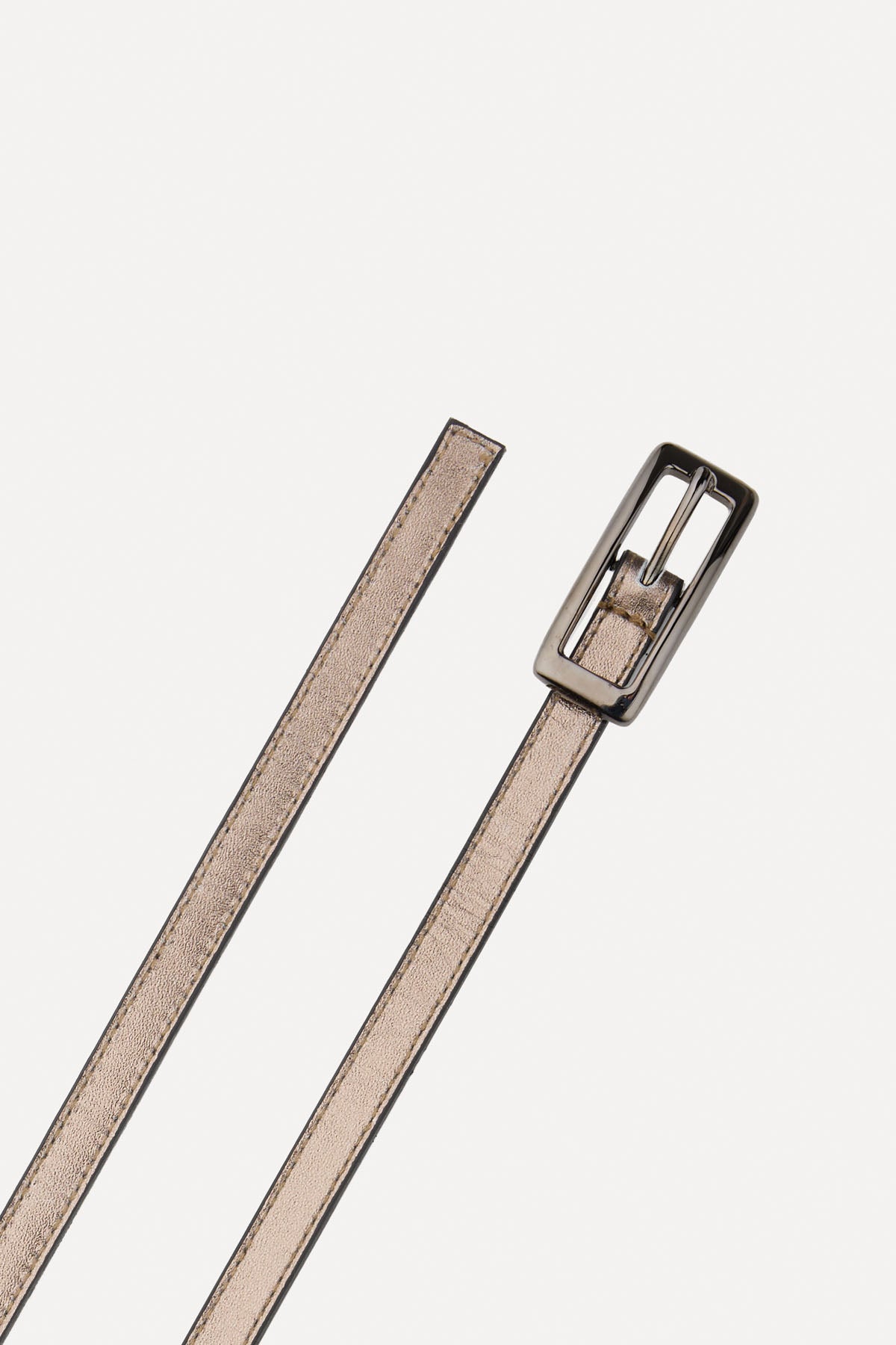 LOOP METALLIC BRONZE BELT