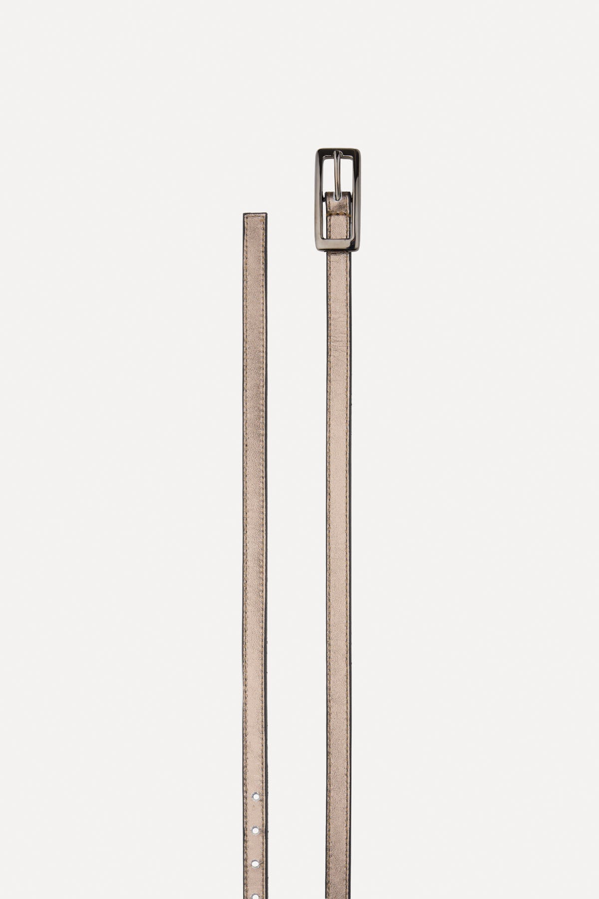 LOOP METALLIC BRONZE BELT