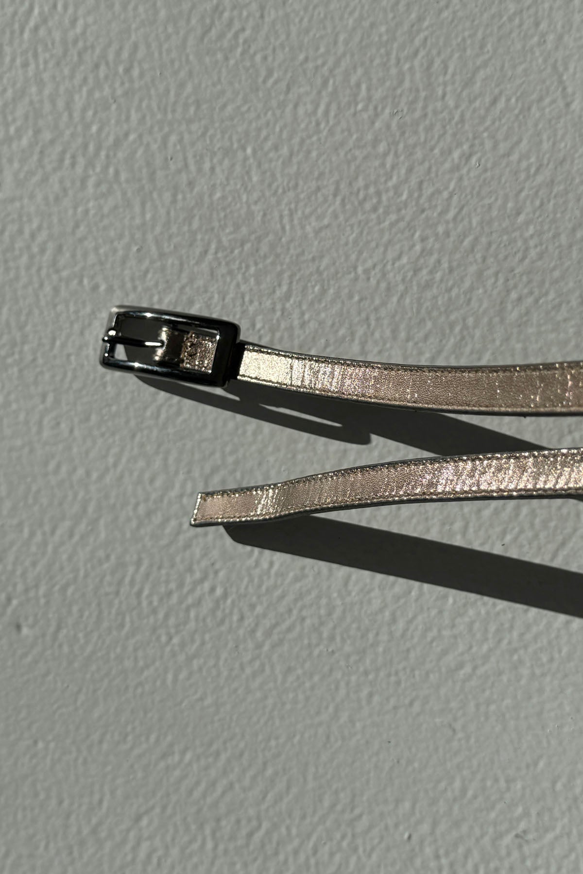 LOOP METALLIC BRONZE BELT