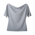 LOREN TOP GREY MARLE - KNUEFERMANN 