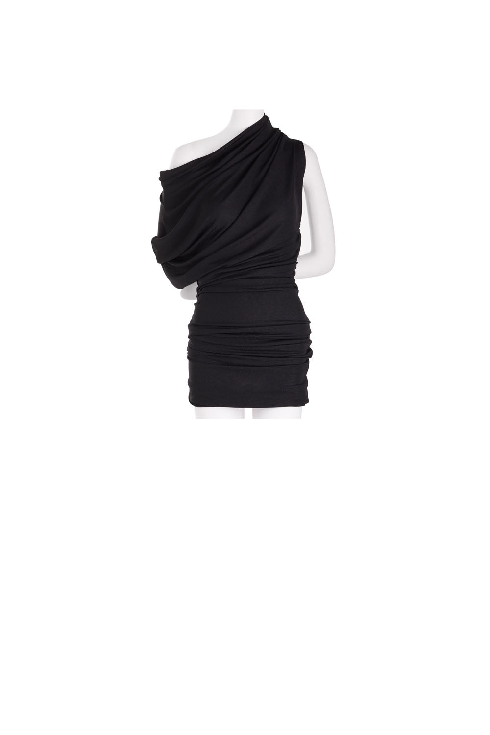 LOUNGE DRESS LUREX BLACK