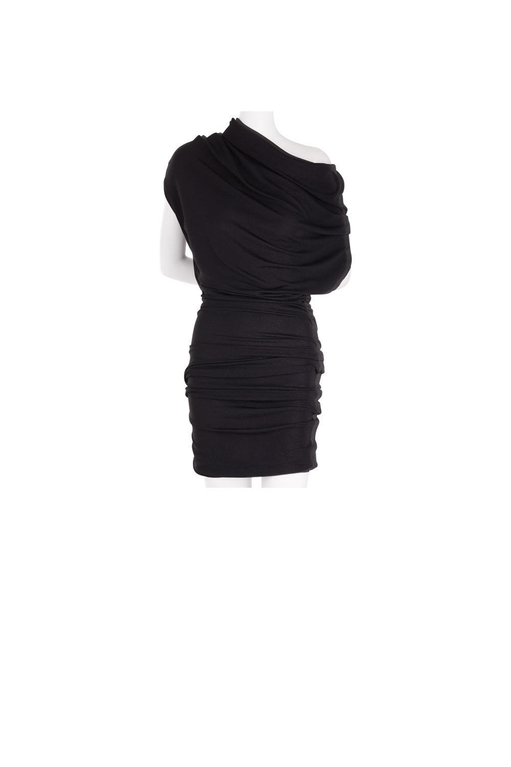 LOUNGE DRESS LUREX BLACK