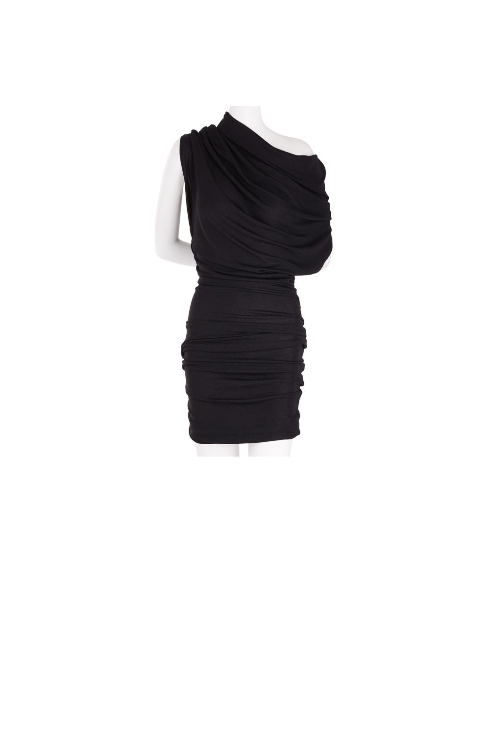 LOUNGE DRESS LUREX BLACK