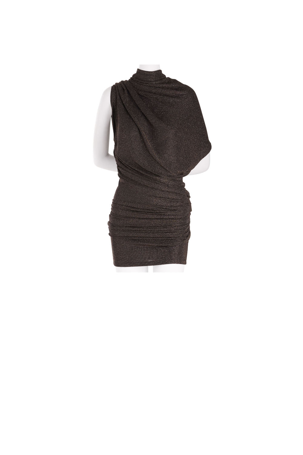 LOUNGE DRESS LUREX GOLD