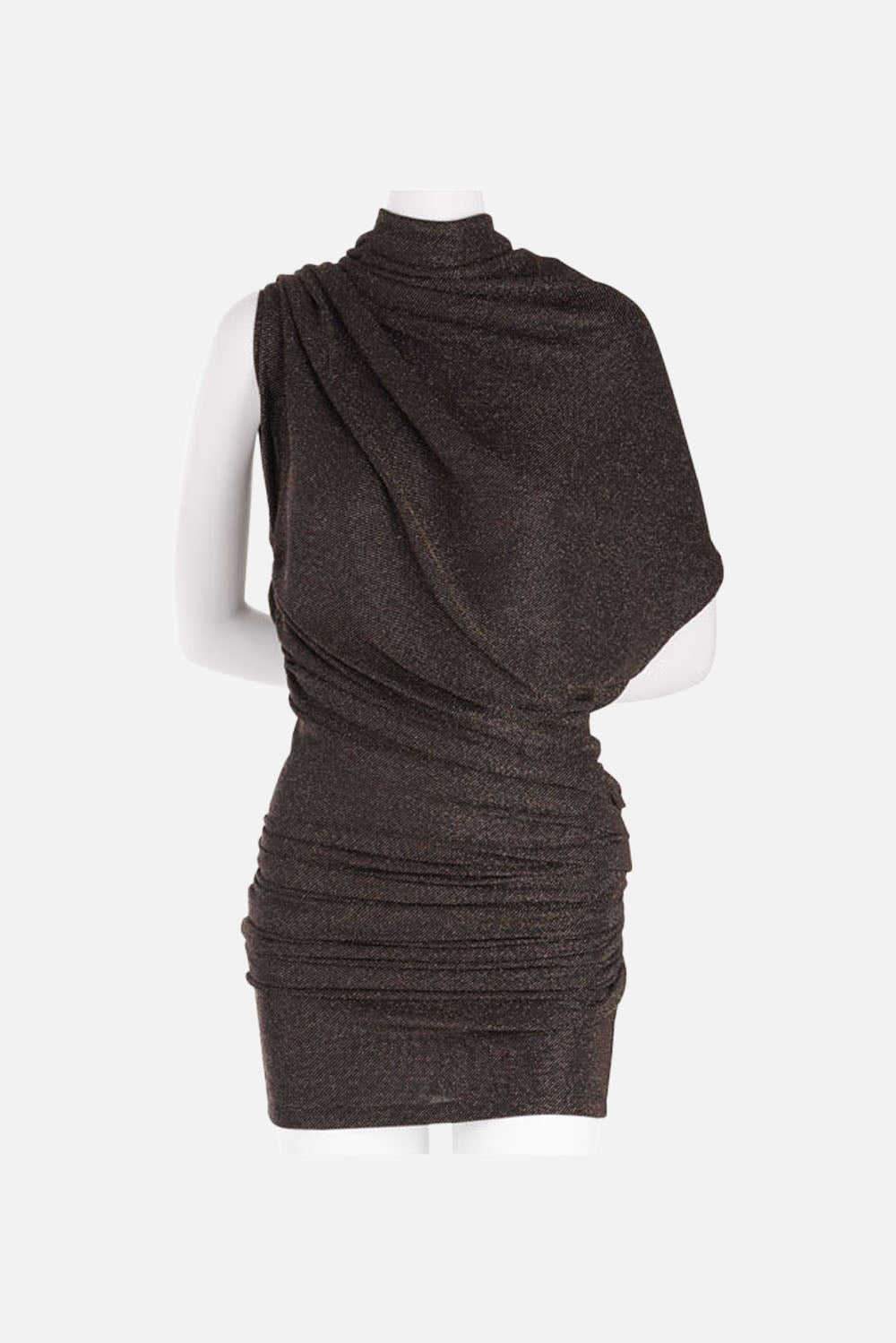 LOUNGE DRESS LUREX GOLD