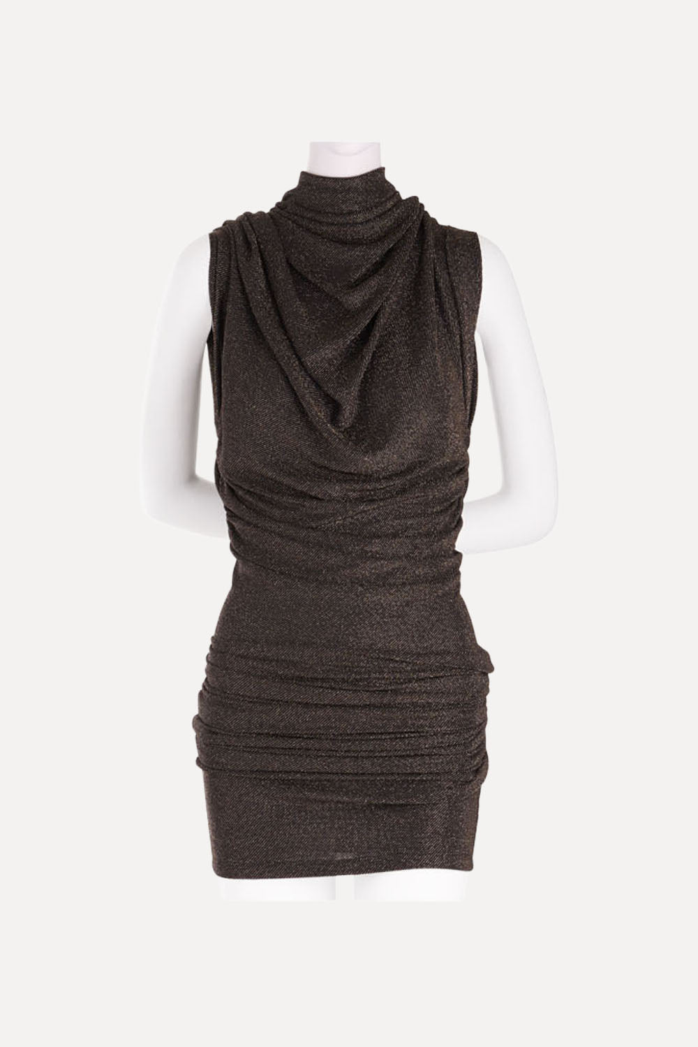 LOUNGE DRESS LUREX GOLD