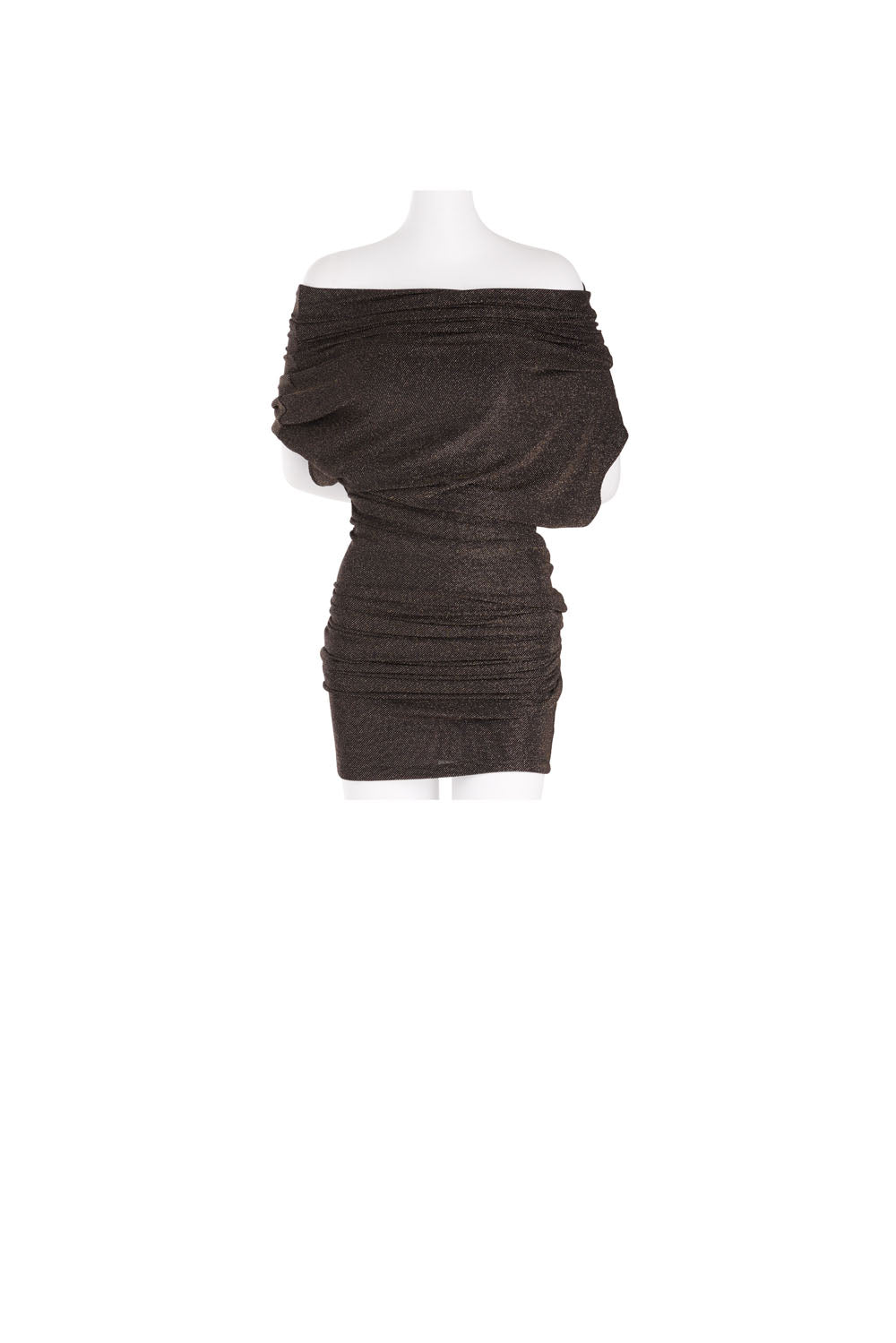 LOUNGE DRESS LUREX GOLD