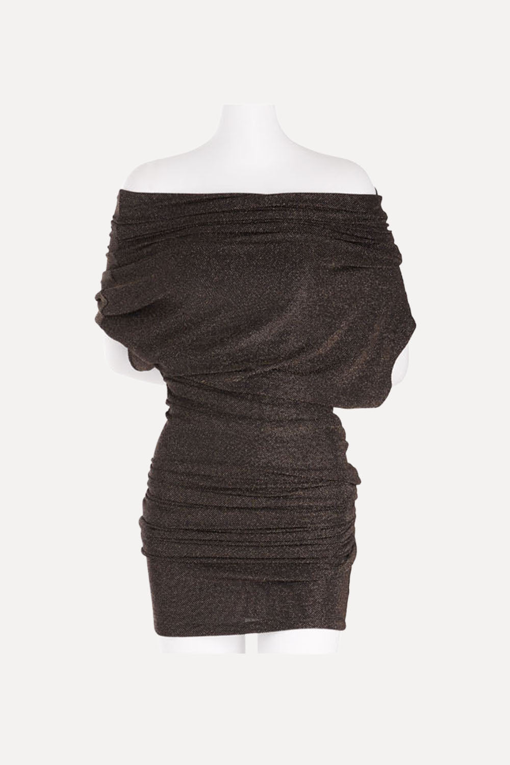 LOUNGE DRESS LUREX GOLD