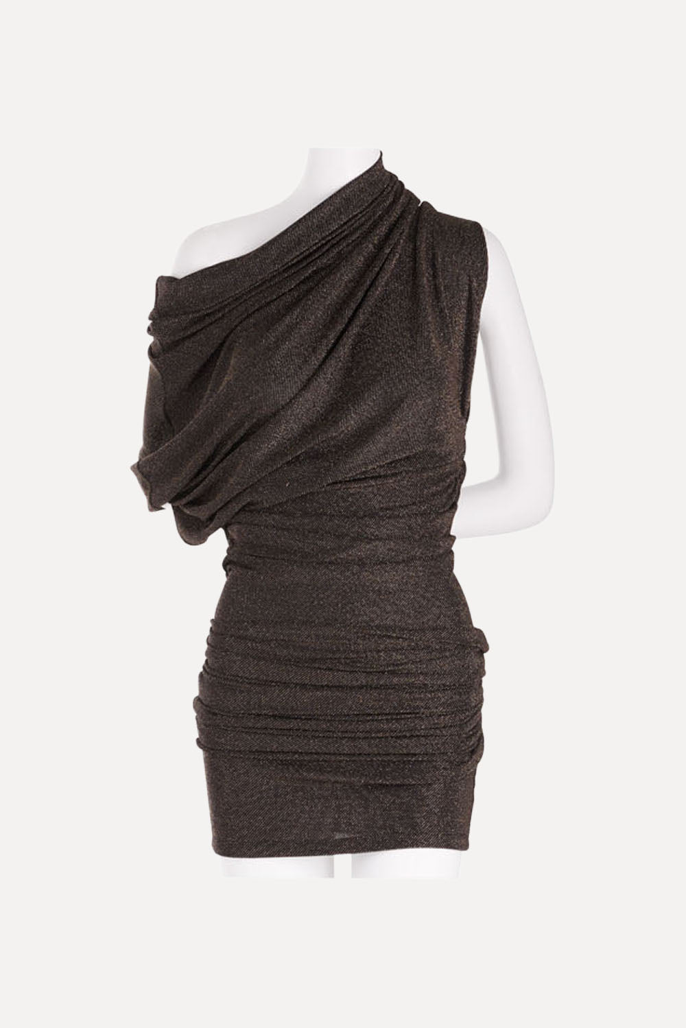 LOUNGE DRESS LUREX GOLD