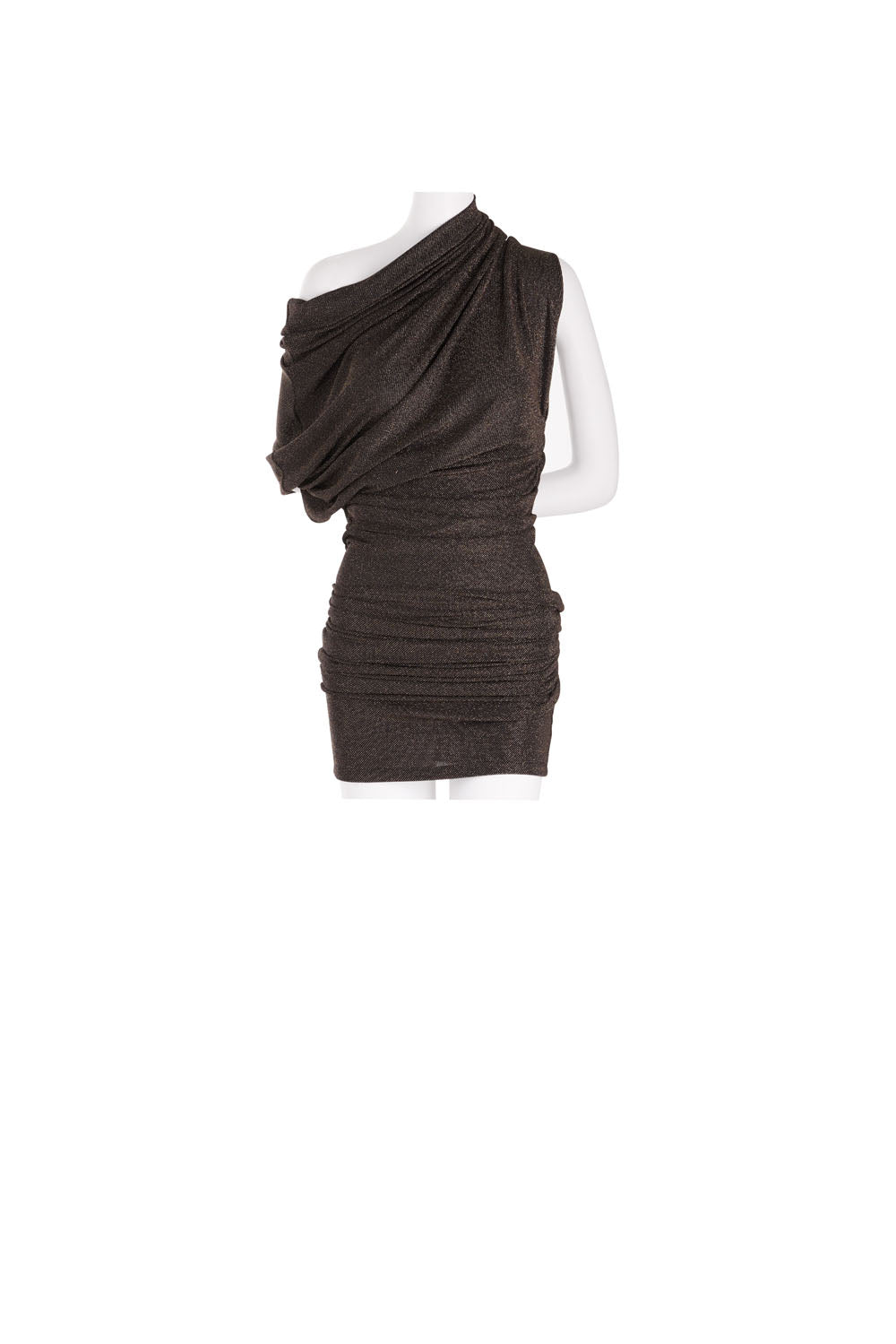 LOUNGE DRESS LUREX GOLD