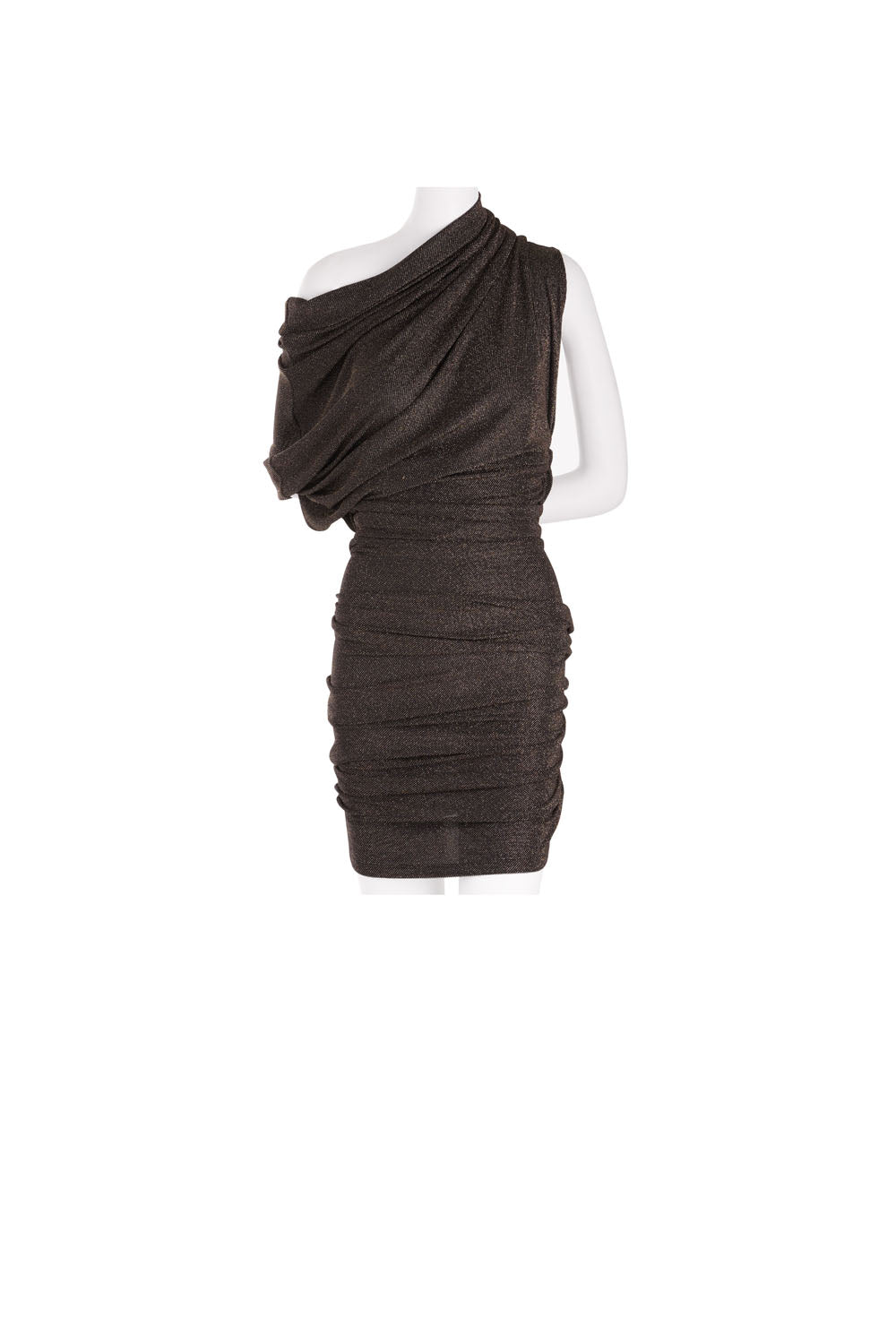 LOUNGE DRESS LUREX GOLD