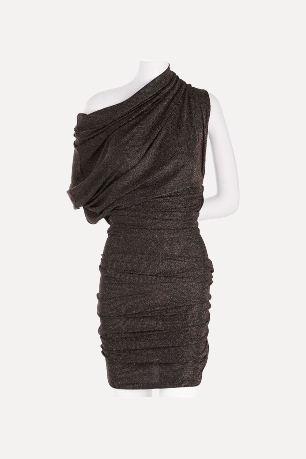 LOUNGE DRESS LUREX GOLD