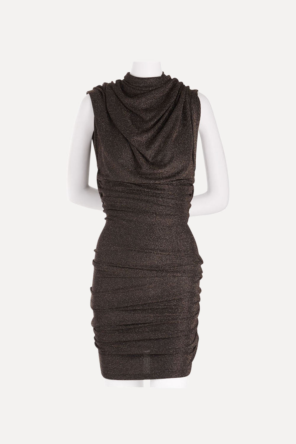 LOUNGE DRESS LUREX GOLD