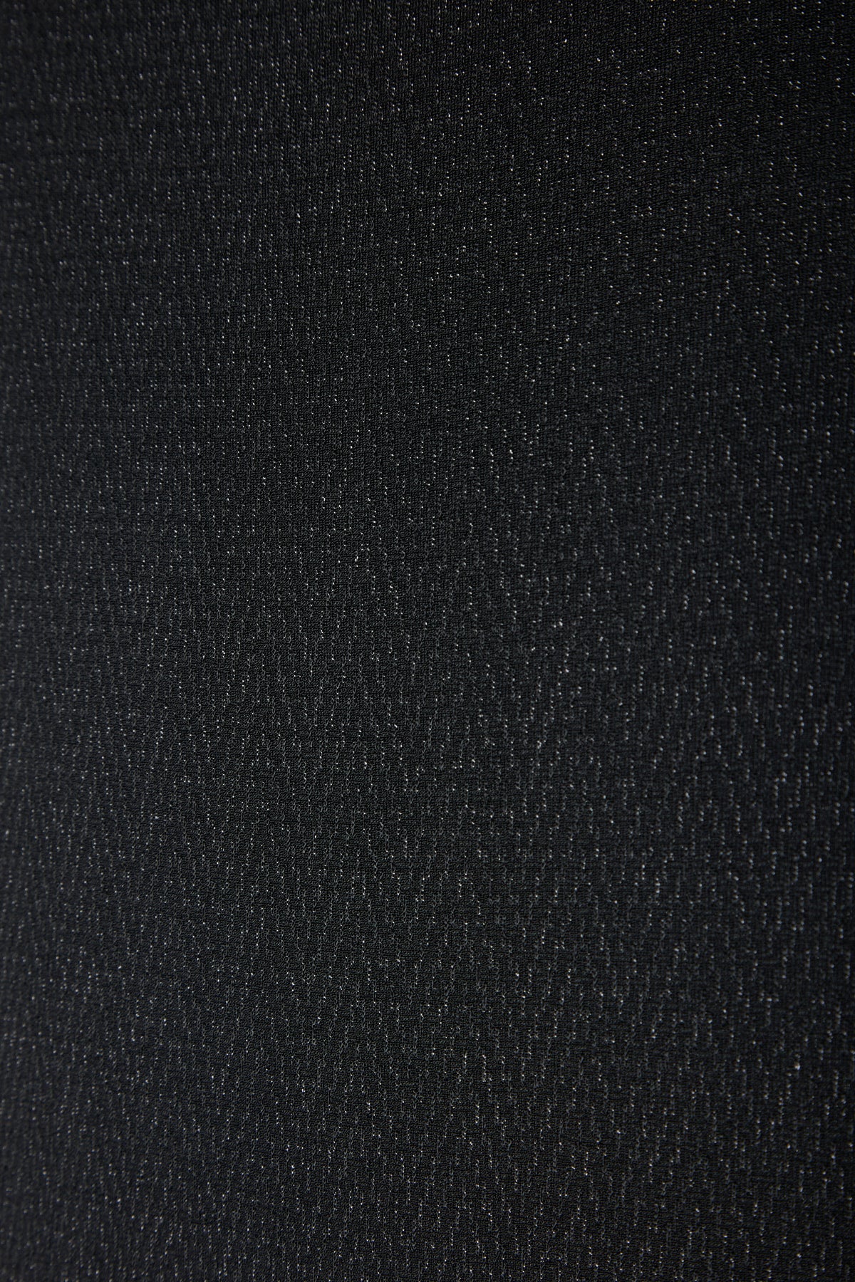 MYKIE SILVER &amp; BLACK LUREX DRESS HERRINGBONE