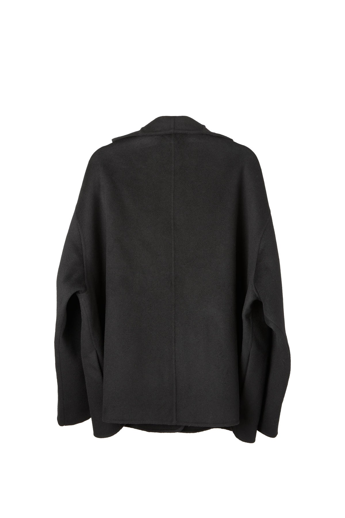 OVERSIZED WOOL CASHMERE JACKET WITH ROPE FASTENING