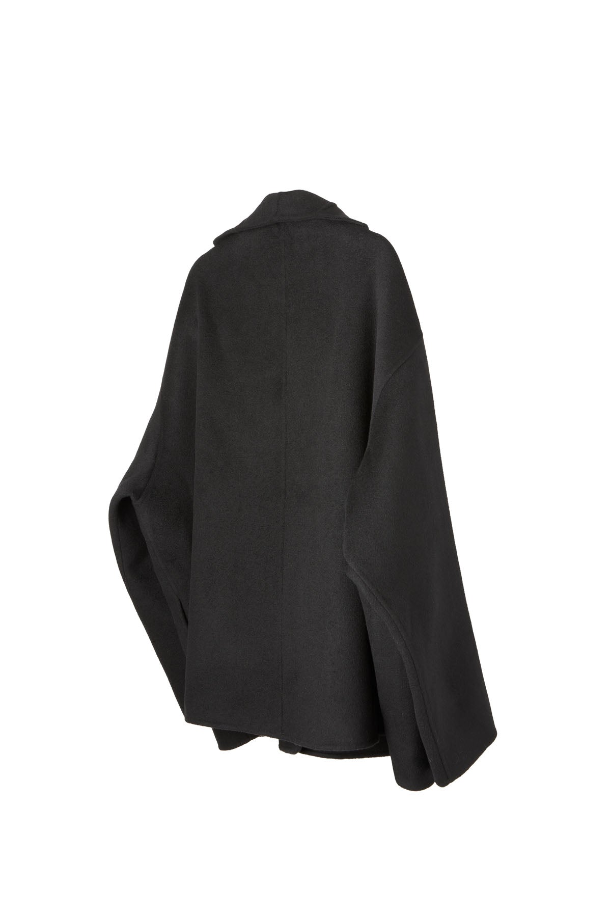 OVERSIZED WOOL CASHMERE JACKET WITH ROPE FASTENING