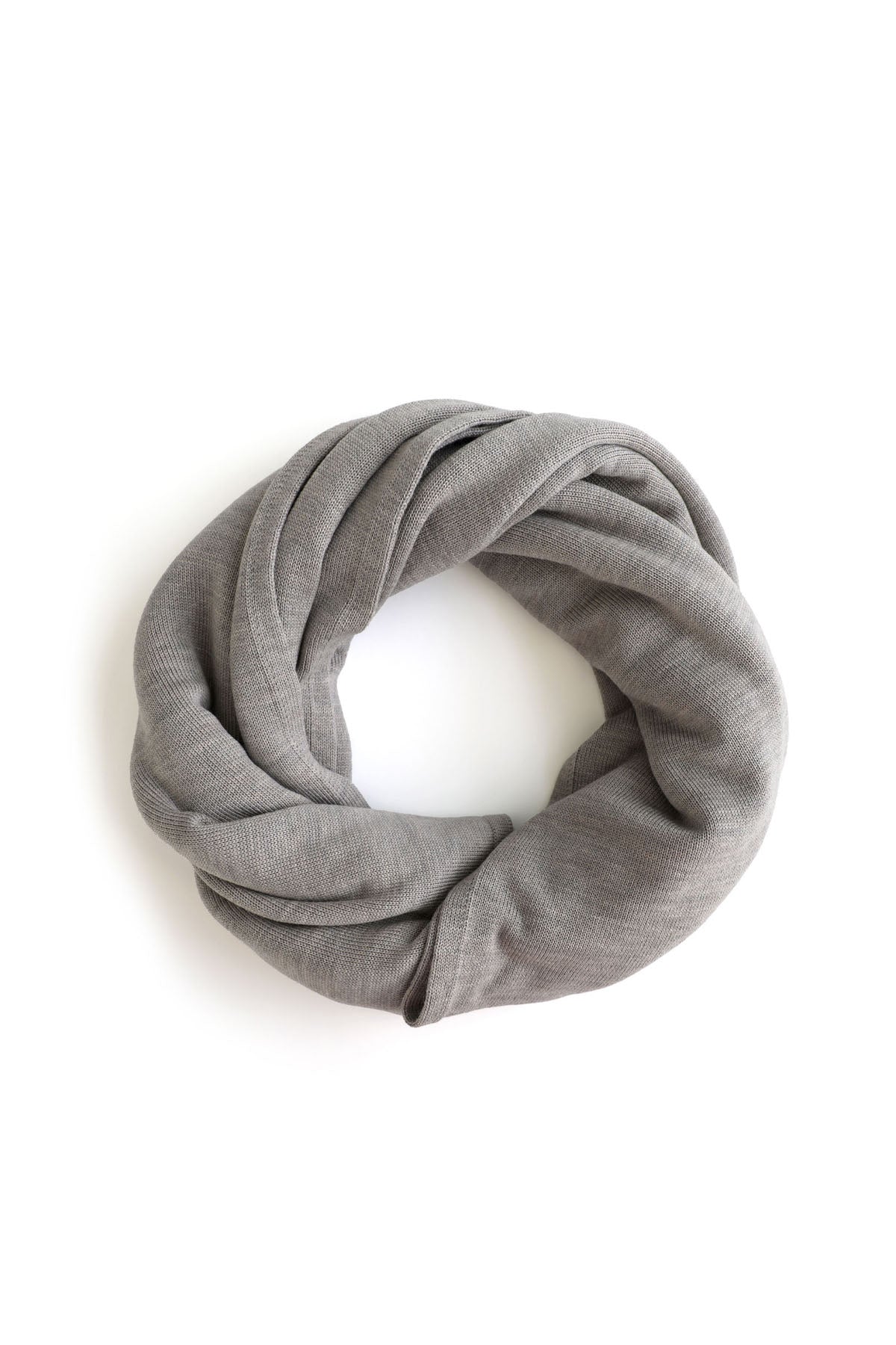 OVERSIZED KNITTED WRAP - DOVE