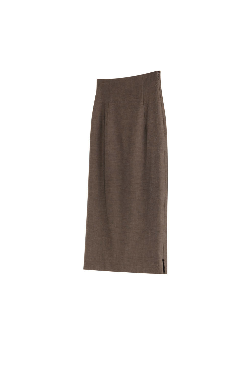 PENCIL SKIRT COFFEE