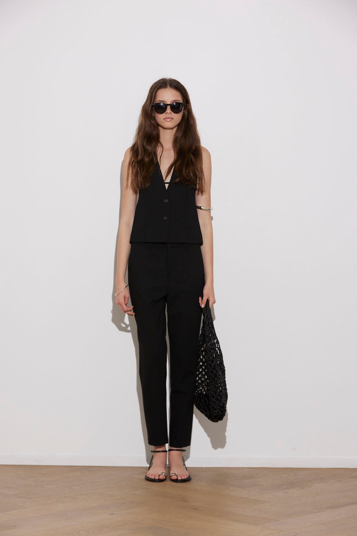 PENTAGON PANT BLACK WOOL MIX