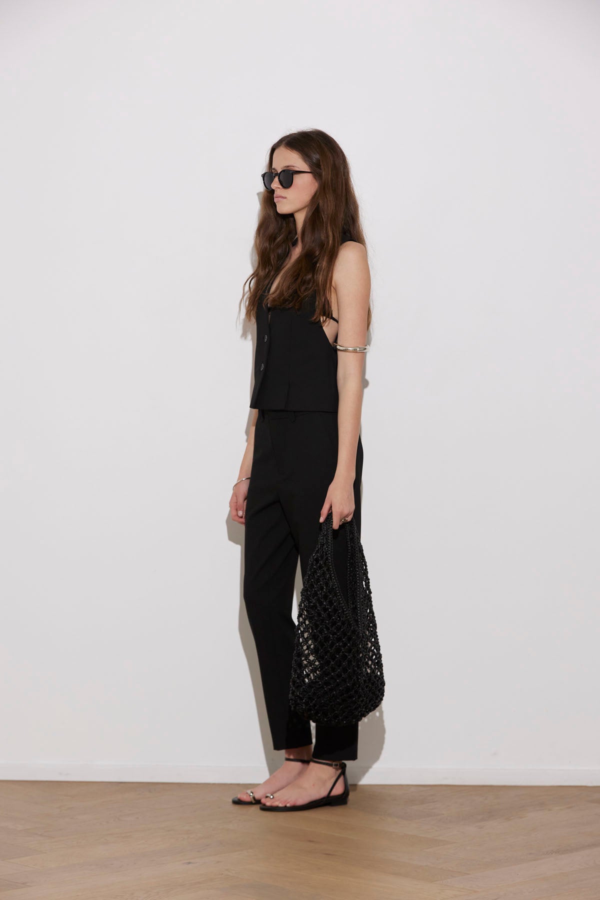 PENTAGON PANT BLACK WOOL MIX
