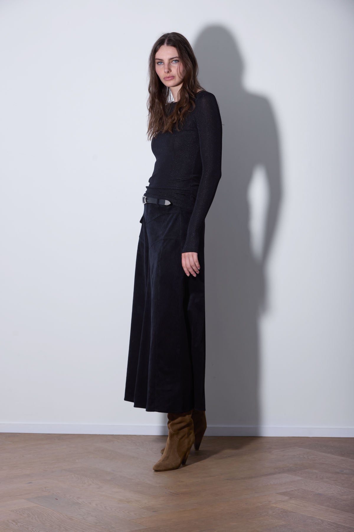 RETRO PALAZZO PANT BLACK