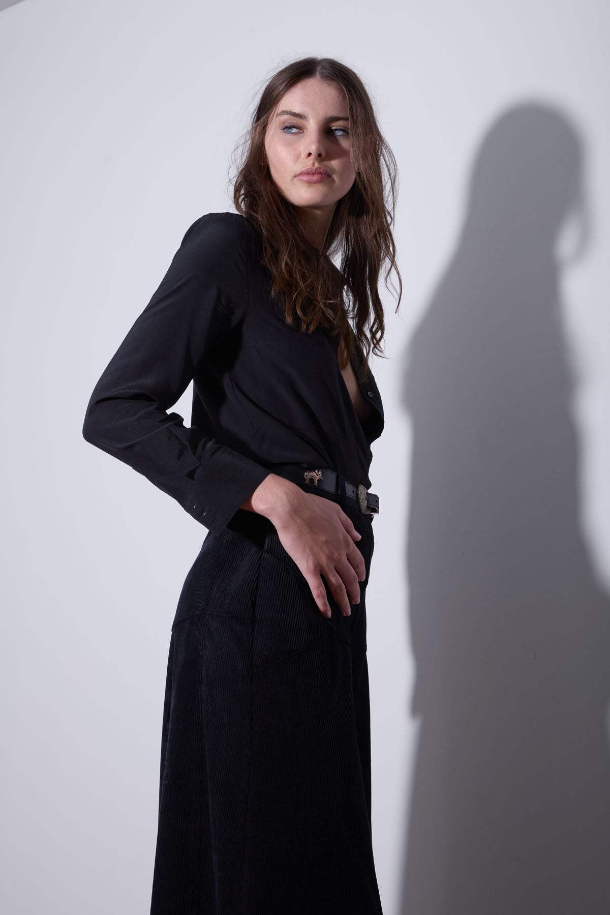 RETRO PALAZZO PANT BLACK
