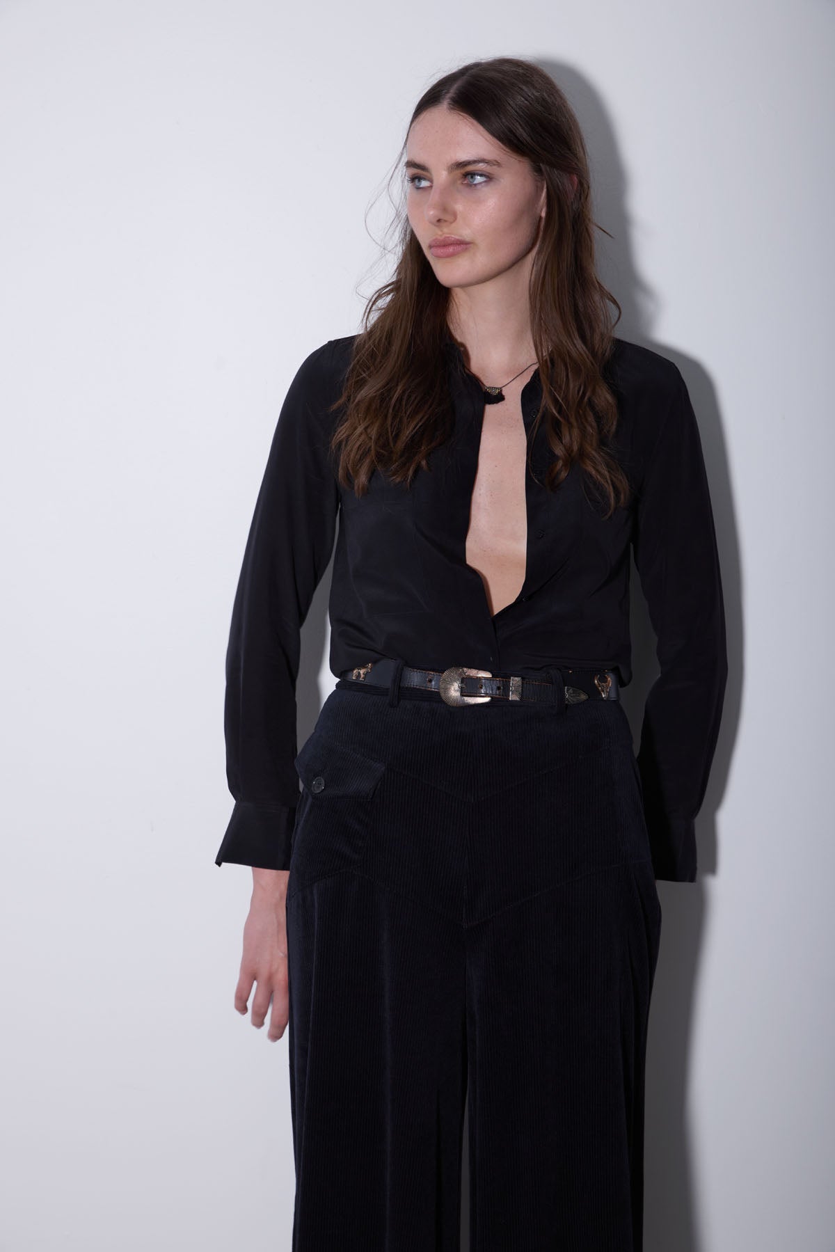 RETRO PALAZZO PANT BLACK