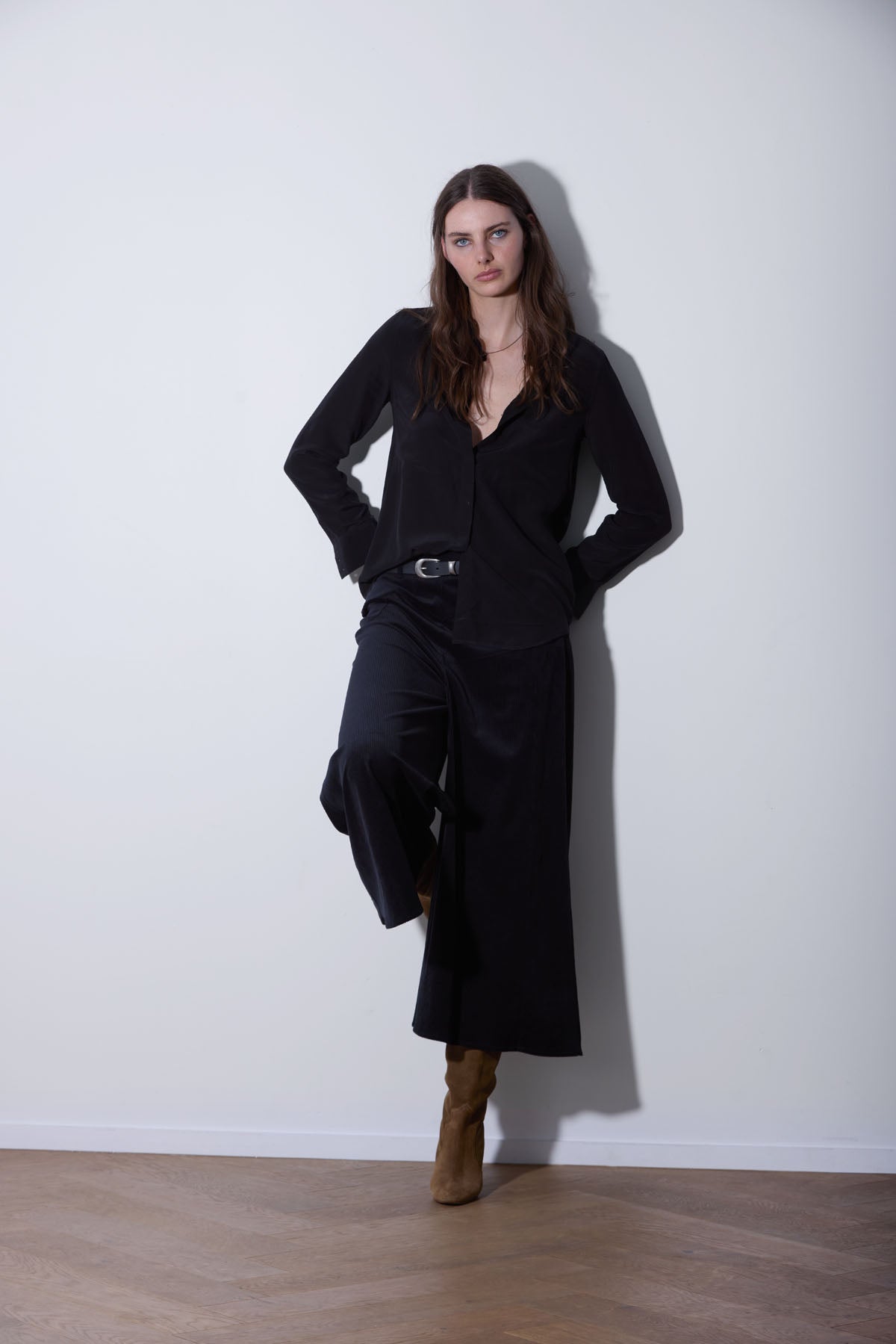 RETRO PALAZZO PANT BLACK