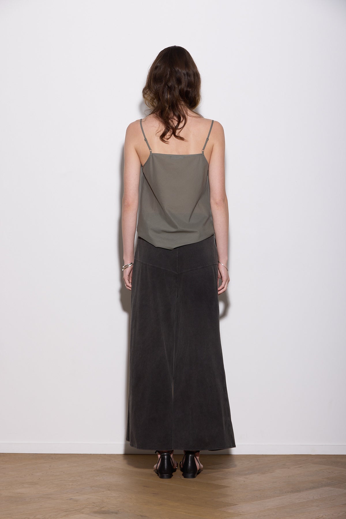 RETRO PALAZZO PANT CHARCOAL