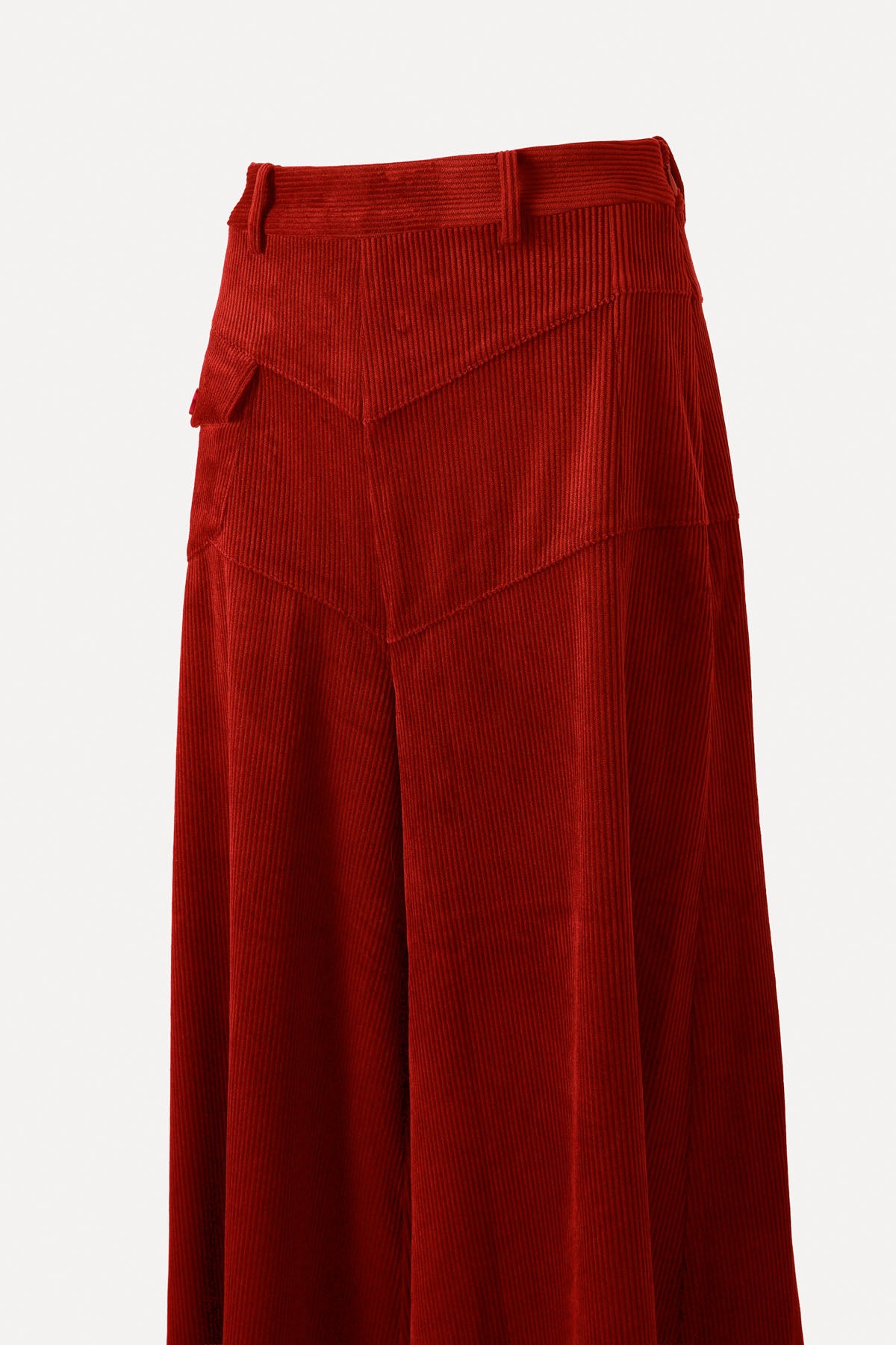 RETRO PALAZZO PANT RED
