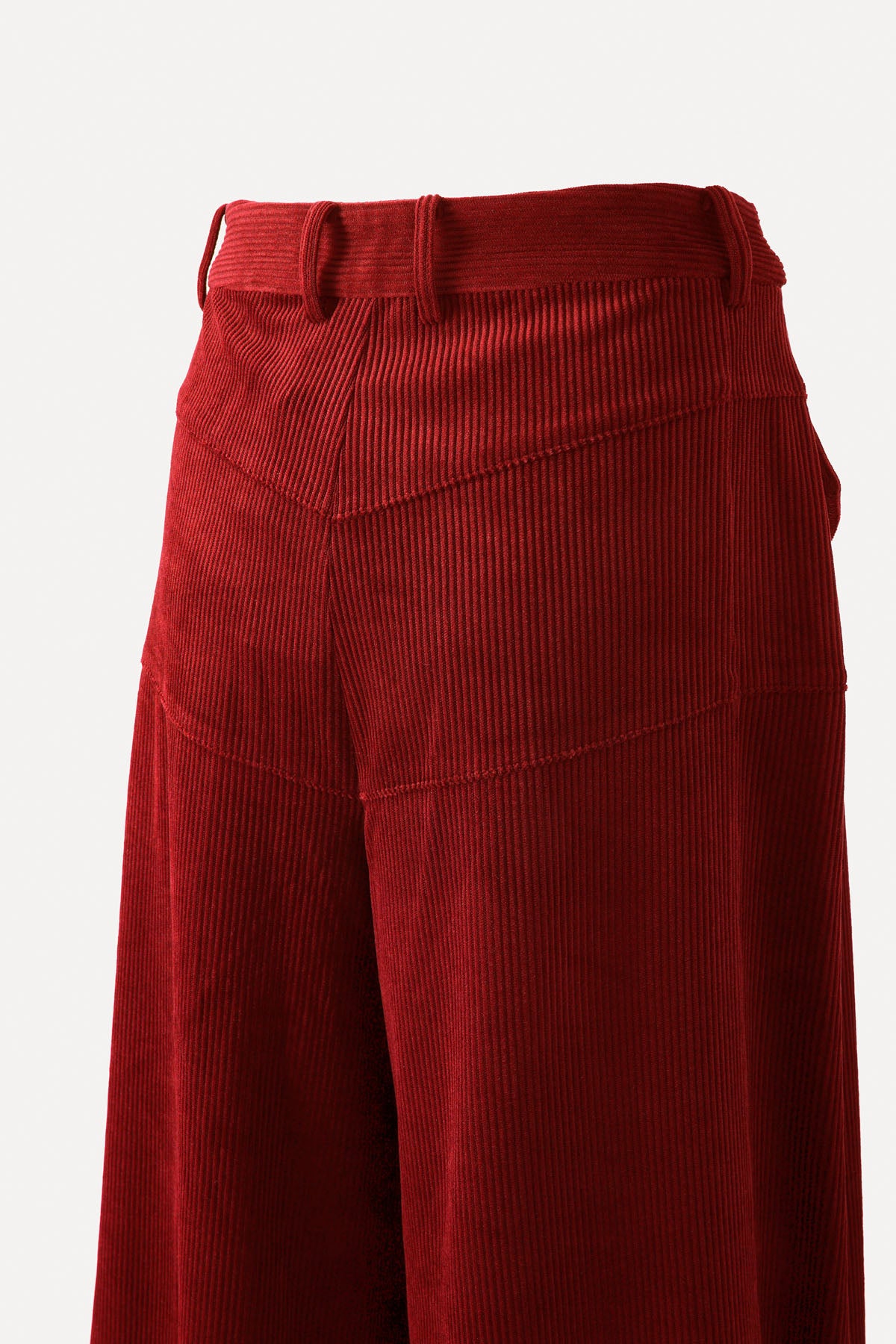 RETRO PALAZZO PANT RED