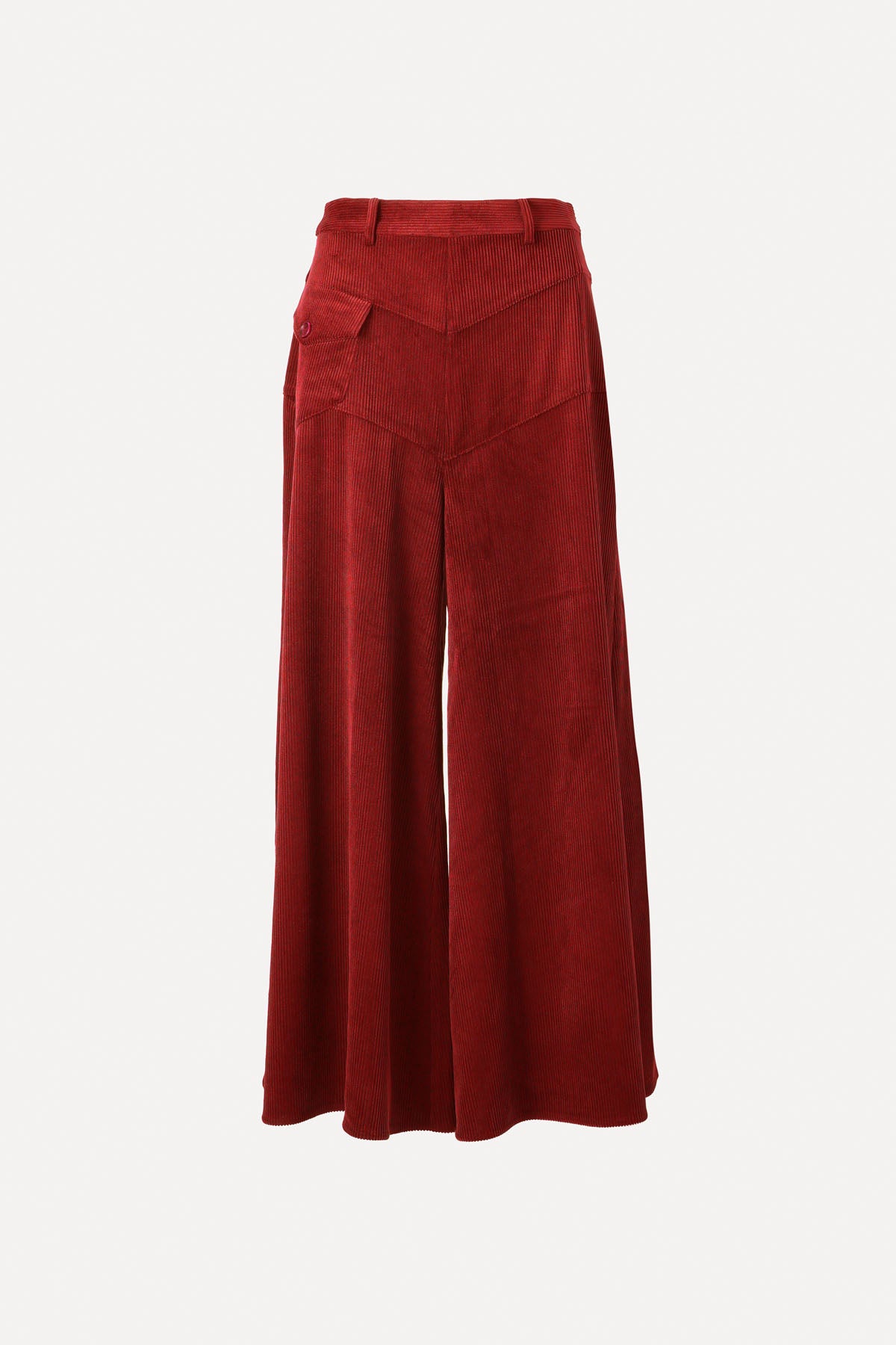 RETRO PALAZZO PANT RED