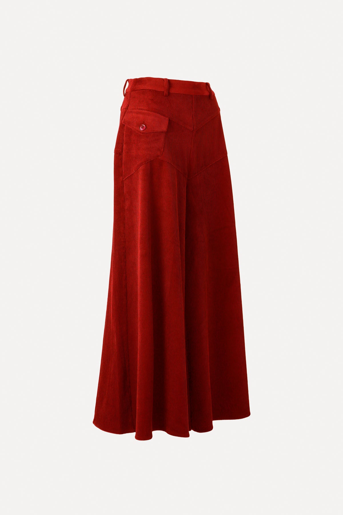 RETRO PALAZZO PANT RED