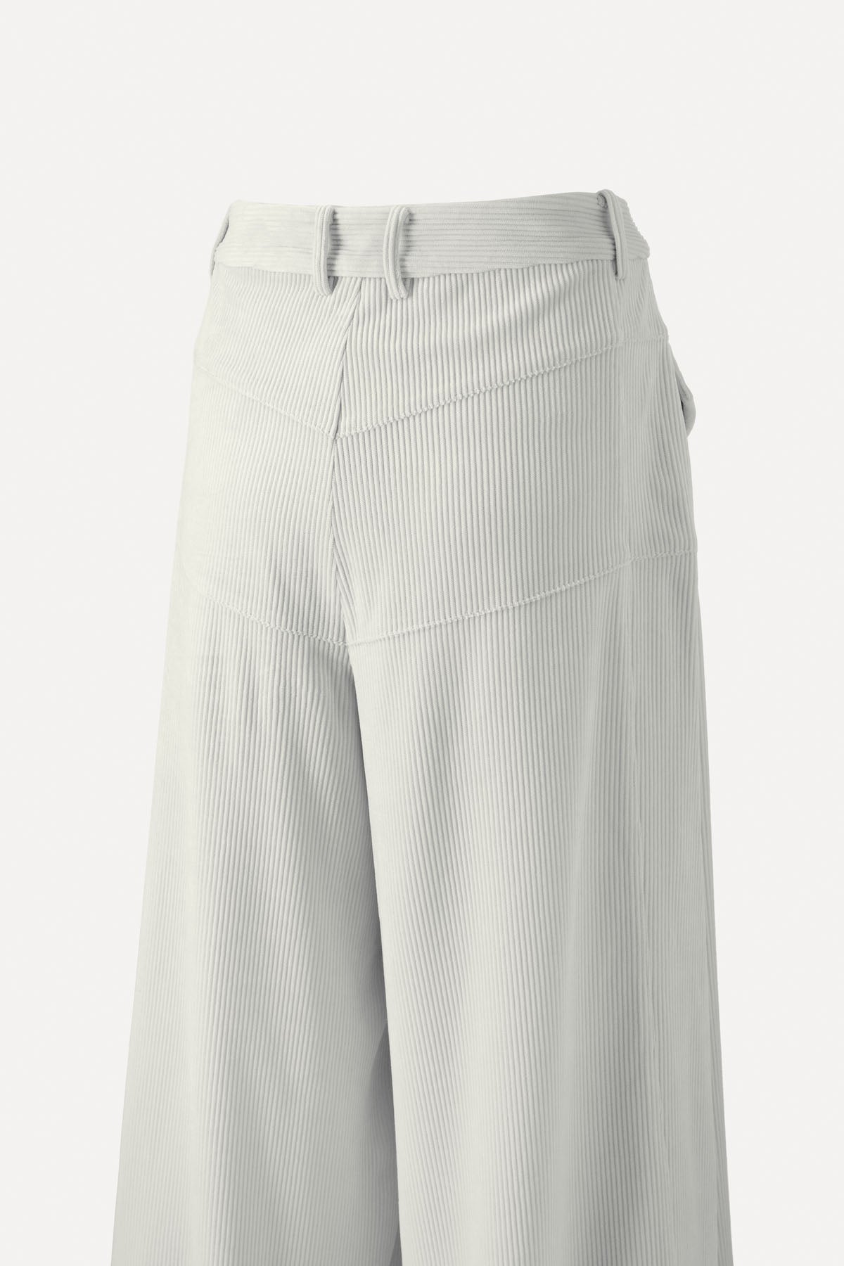 RETRO PALAZZO PANT VANILLA WHITE